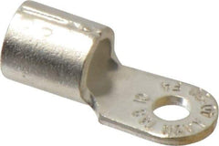 Thomas & Betts - 4 AWG Noninsulated Crimp Connection Circular Ring Terminal - #10 Stud, 1.16" OAL x 0.48" Wide, Tin Plated Copper Contact - Americas Tooling