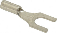 Thomas & Betts - #8 Stud, 22 to 16 AWG Compatible, Noninsulated, Crimp Connection, Standard Fork Terminal - Americas Tooling