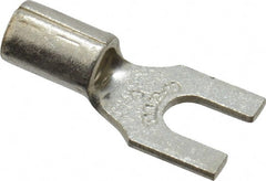 Thomas & Betts - #8 Stud, 12 to 10 AWG Compatible, Noninsulated, Crimp Connection, Standard Fork Terminal - Americas Tooling