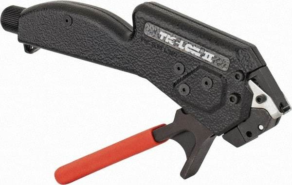 Thomas & Betts - 0 to 1/4 Inch Wide, Up to 250 Lb. Tensile Strength, Stainless Steel Cable Tie Installation Tool - Automatic Actuation, RoHS Compliant - Americas Tooling