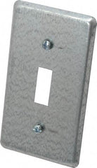 Thomas & Betts - Electrical Outlet Box Steel Device Cover - Includes Phillips Head Screw - Americas Tooling