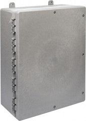 Thomas & Betts - Thermoplastic Standard Enclosure Hinge Flat Cover - NEMA 1, 2, 3, 4, 12, 3S, 3SX, 3X, 4X, 16-1/2" Wide x 20" High x 7-1/2" Deep - Americas Tooling