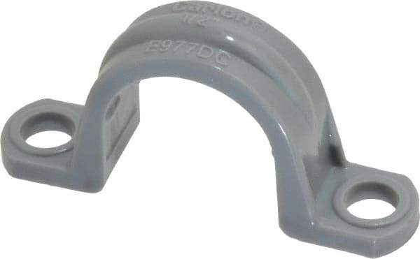 Thomas & Betts - 1/2 Pipe, PVC, Pipe or Conduit Strap - 2 Mounting Holes - Americas Tooling