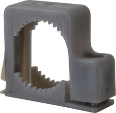 Thomas & Betts - 1" Pipe, PVC," Pipe or Conduit Snap Strap - 1 Mounting Hole - Americas Tooling