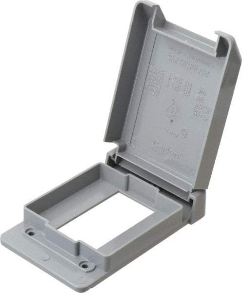 Thomas & Betts - Electrical Outlet Box Polycarbonate GFCI Receptacle Cover - Americas Tooling