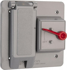 Thomas & Betts - Electrical Outlet Box Polycarbonate Combination Toggle with GFI Cover - Americas Tooling