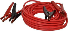 Southwire - 25 Ft. Long, 250 Amperage Rating, Insulated No Shock Sidekick Clamp - Red, 4 Wire Guage - Americas Tooling