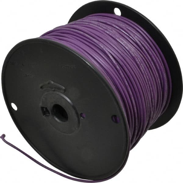 Southwire - 16 AWG, 26 Strand, Purple Machine Tool Wire - PVC, Acid, Moisture and Oil Resistant, 500 Ft. Long - Americas Tooling