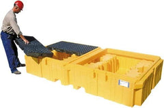 UltraTech - 535 Gallon Sump IBC Pallet - 125 Inch Long x 62 Inch Wide x 22 Inch High, 2 Totes - Americas Tooling