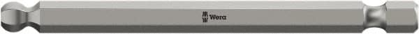 Wera - 6mm Hex Bit - 1/4" Hex Drive, 3-1/2" OAL - Americas Tooling