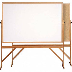 Ghent - Whiteboards & Magnetic Dry Erase Boards Type: Reversible Dry Erase/Corkboard Height (Inch): 71-3/4 - Americas Tooling