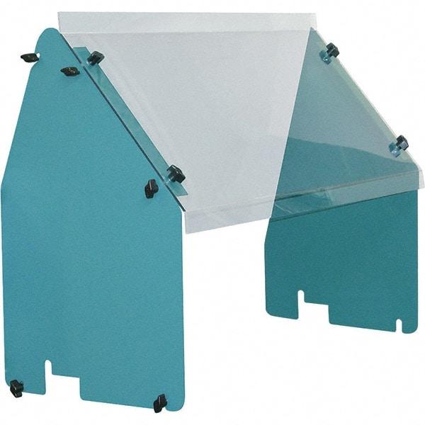 Dynabrade - Front and Side Shield Kit - Use With Metal Capture Downdraft Tables Includes Clear Panel - Americas Tooling