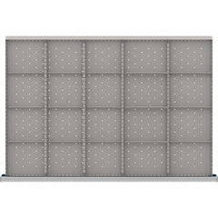 LISTA - 20-Compartment Drawer Divider Layout for 3.15" High Drawers - Americas Tooling