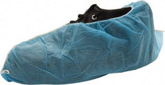 PRO-SAFE - Size L, Polypropylene, Standard Shoe Cover - Blue, Non-Chemical Resistant & Water Resistant - Americas Tooling