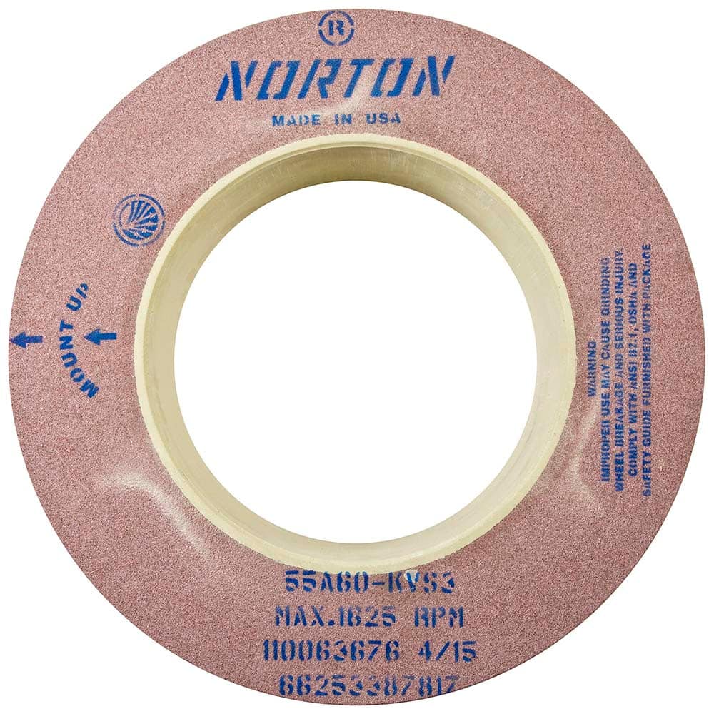 Norton - Centerless & Cylindrical Grinding Wheels Wheel Diameter (Inch): 20 Wheel Width (Inch): 6 - Americas Tooling