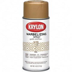 Krylon - Gold Chiffon, Textured, Craft Paint Spray Paint - 4 oz Container - Americas Tooling