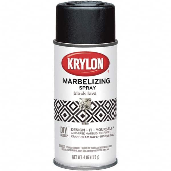 Krylon - Black Lava, Gloss, Craft Paint Spray Paint - 4 oz Container - Americas Tooling