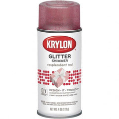 Krylon - Resplendent Red, Gloss, Craft Paint Spray Paint - 4 oz Container - Americas Tooling