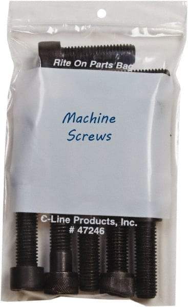 C-LINE - 4 x 10-7/8", 2 mil Self-Seal Reclosable Bags - Clear - Americas Tooling