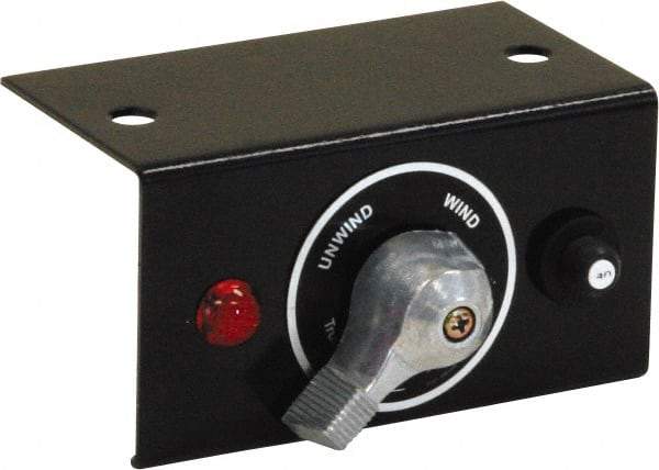 Buyers Products - 3 Position, 50 Amp, Automotive Rotary Switch - On-Off-On Sequence, 1 Switch, Black - Americas Tooling