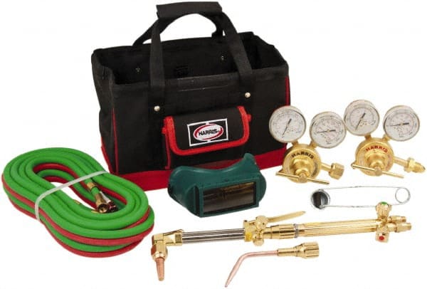 Lincoln Electric - Oxygen/Acetylene Torch Kits Type: American Classic - Cutting, Welding & Heating Outfit Maximum Cutting: 1 (Inch) - Americas Tooling