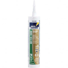 White Lightning - 10 oz Tube White Silicone Sealant - -80 to 450°F Operating Temp, 30 min Tack Free Dry Time, 24 to 48 hr Full Cure Time - Americas Tooling