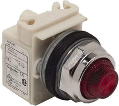 Schneider Electric - 480 VAC Red Lens Indicating Light - Screw Clamp Connector - Americas Tooling