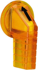 Schneider Electric - 30mm, Amber, Selector Switch Gloved Hand Knob - For Use with 9001K Selector Switches and Harmony 9001K/SK/KX Pushbuttons - Americas Tooling