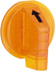 Schneider Electric - 30mm, Amber, Selector Switch Standard Knob - For Use with 9001K Selector Switches and Harmony 9001K/SK/KX Pushbuttons - Americas Tooling