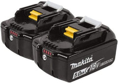 Makita - 18 Volt Lithium-Ion Power Tool Battery - 5 Ahr Capacity, 45 min Charge Time, Series LXT - Americas Tooling