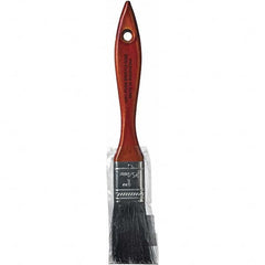 Rubberset - 1" Flat Hog Chip Brush - Wood Beavertail Handle - Americas Tooling