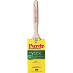 Purdy - 3" Flat Synthetic Trim Brush - Wood Fluted Handle - Americas Tooling