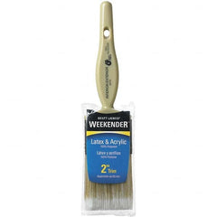 Bestt-Liebco - 2" Flat Synthetic Trim Brush - Wood Kaiser Handle - Americas Tooling