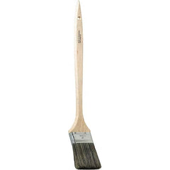 Bestt-Liebco - 16" Angled Hog Bent Radiator Brush - Wood Bent Radiator Handle - Americas Tooling