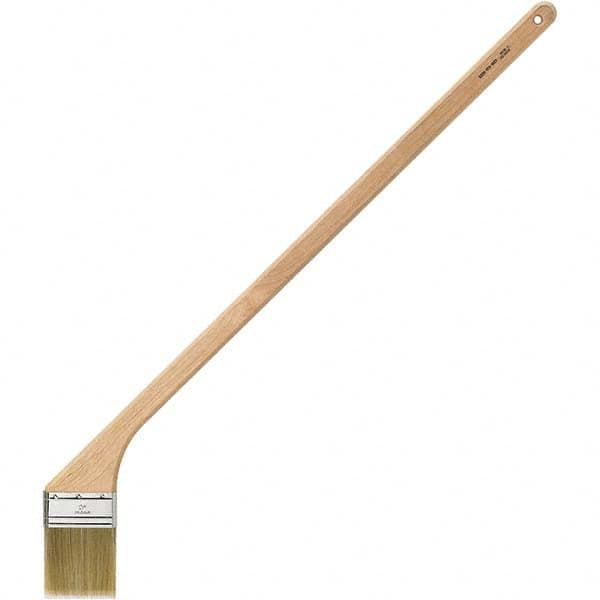 Bestt-Liebco - 3" Angled Synthetic Hockey Stick Brush - Wood Hockey Stick Handle - Americas Tooling