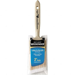 Bestt-Liebco - 2" Angled Synthetic Sash Brush - Wood Short Handle - Americas Tooling