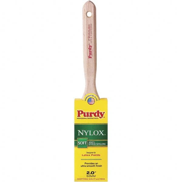 Purdy - 2" Flat Synthetic Trim Brush - Wood Fluted Handle - Americas Tooling