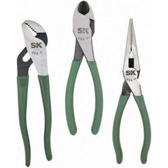 SK - Plier Sets - 3PC 8"LN 10"T/G 8"HD PUMP PLIER SET - Americas Tooling