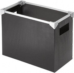 Pendaflex - Black & Silver Portable Storage Box - Poly - Americas Tooling