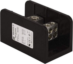 Square D - 1 Pole, 760 (Copper) Amp, Phenolic Power Distribution Block - 600 VAC, 2 Primary Connection - Americas Tooling