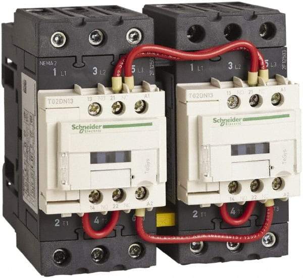 Square D - 3 Pole, 120 Coil VAC, 45 Amp NEMA Contactor - Open Enclosure - Americas Tooling