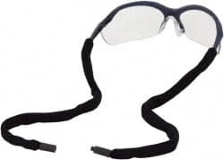 Chums - Black Eyewear Retainer - Breakaway, Kevlar, Compatible with All Major Safety Eyewear Brands - Americas Tooling