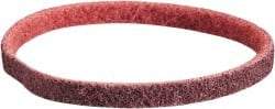 Merit Abrasives - 3/4" Wide x 20-1/2" OAL, 80 Grit, Aluminum Oxide Abrasive Belt - Aluminum Oxide, Medium, Nonwoven, Wet/Dry - Americas Tooling