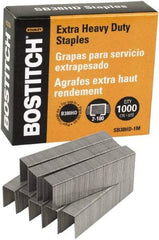 Stanley Bostitch - 0.19" Leg Length, Steel Heavy Duty Stapler Staples - 180 Sheet Capacity, For Use with Bostitch B380HD - Americas Tooling