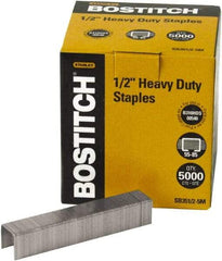 Stanley Bostitch - 1/2" Leg Length, Steel Heavy Duty Stapler Staples - 120 Sheet Capacity, For Use with Bostitchs 00540, B310HDS & 03201 & Most Heavy-Duty Staplers - Americas Tooling