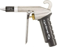 Legacy - 100 Max psi Quiet Safety Nozzle Pistol Grip Blow Gun - 1/4 NPT, 6-1/2" Tube Length - Americas Tooling