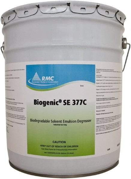 Rochester Midland Corporation - 5 Gal Bucket Cleaner/Degreaser - Liquid, d-Limonene Solvent, Alkaline, Water Base, Citrus - Americas Tooling