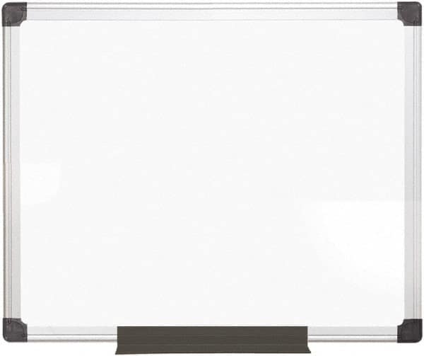 MasterVision - 24" High x 36" Wide Magnetic Dry Erase Board - Porcelain/Steel - Americas Tooling