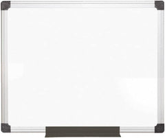 MasterVision - 24" High x 36" Wide Magnetic Dry Erase Board - Porcelain/Steel - Americas Tooling