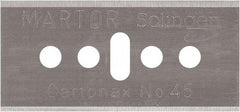 Martor USA - Carbon Steel, Replacement Blade - 1.53" Long - Americas Tooling